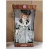 Image 1 : 18" Porcelain Doll in Box with Stand