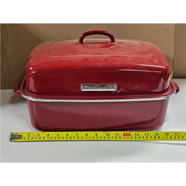 Red Kitchen Aid Roaster (New Condition)