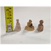 Image 3 : 9 pc Vintage Wade Porcelain Figurines