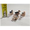 Image 5 : 9 pc Vintage Wade Porcelain Figurines