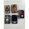 Image 4 : Lot of Harley Davidson Zippo Lighters 9pc