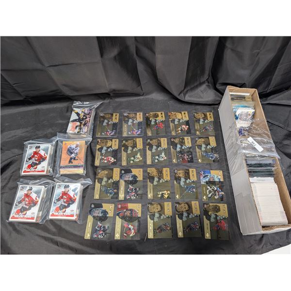 BOX OF MOSTLY McD'S CARDS, SOME 2014-15 PKHURST, LOTS OF GRETZKY