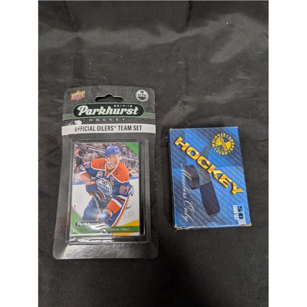 2017-18 PKHURST OILERS TEAM SET + 95 TOPPS MEMBER ONLY 50 CARD SET