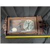 Image 2 : GOLDEN TIME 31 DAY WALL CLOCK, WORKS, KEY INCL.