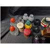 Image 2 : FEW SETS VINTAGE SALT 'N' PEPPER SHAKERS, COUPLE TOOTHPICK HOLDERS