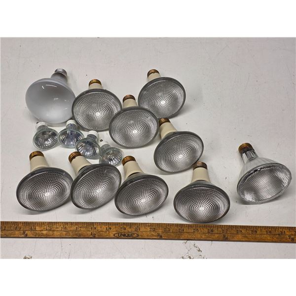 Lot of light bulbs