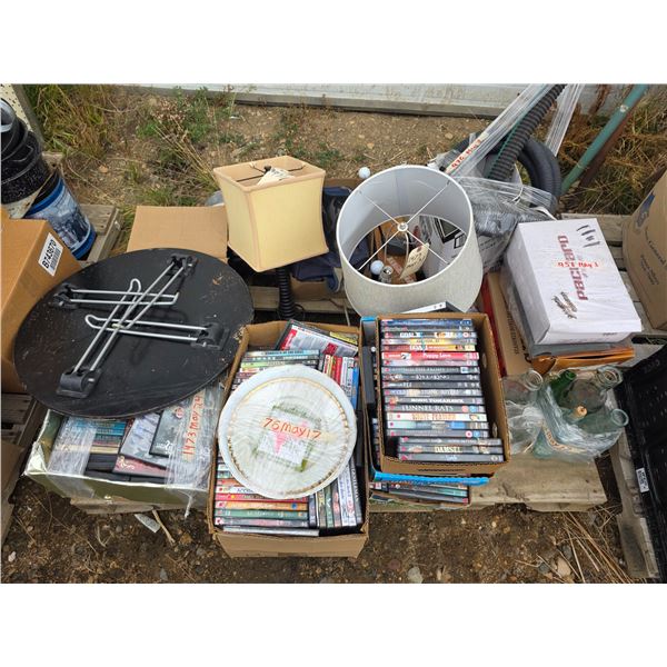 Pallet of misc items