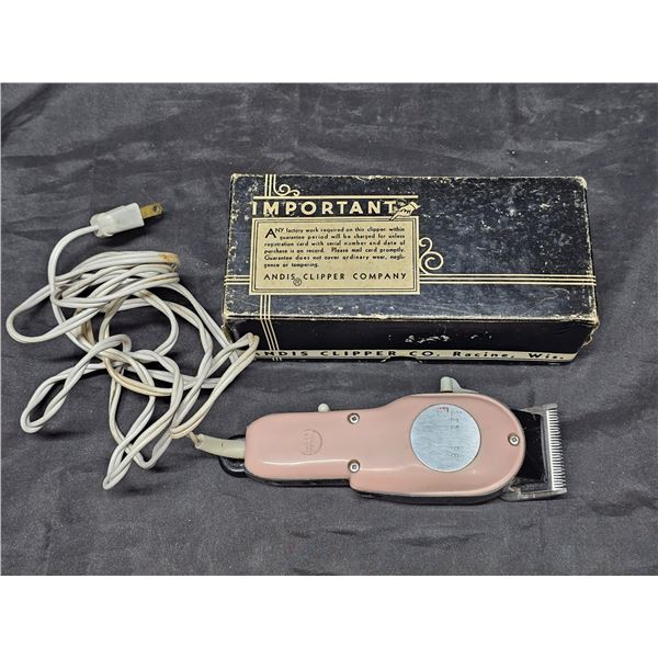 Vintage Electric Hair Clippers (1963), Andis Clipper Company