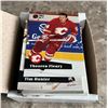 Image 2 : algary Flames lot of 135 different hockey cards. Mixed Brands. Mixed Years.