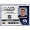 Image 1 : U.D. 2018-19 Connor McDavid Oilers VIP Access Card Mint.
