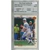 Image 1 : U.D. Pros & Prospects Peyton Manning 200 Graded 9 Mint.