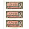 Image 2 : (10) 1954 Canada Two Dollar Note.