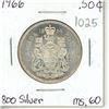 Image 1 : Canada 1966 Half Dollar MS-60 .800 Silver.
