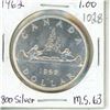 Image 1 : Canada 1962 Dollar MS-63 .800 Silver.