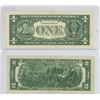 Image 2 : 2009 U.S.A One Dollar Note & 1976 Two Dollar Bi-Centennnial Note.