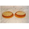 Image 2 : Pr of Size 2 Durofeu Casserole Dishes