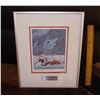 Image 1 : Shot Heard Around The World Hockey Print Autograph Guaranteed