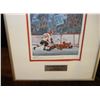 Image 2 : Shot Heard Around The World Hockey Print Autograph Guaranteed