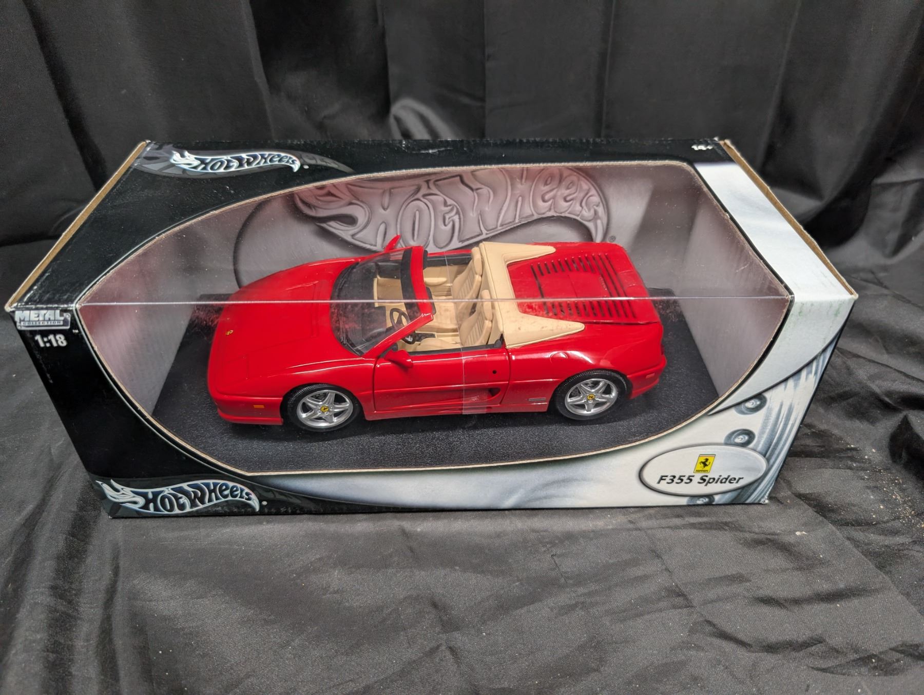 Vintage 2002 Hot Wheels Metal Collection 1:18 F353 Spider (factory ...