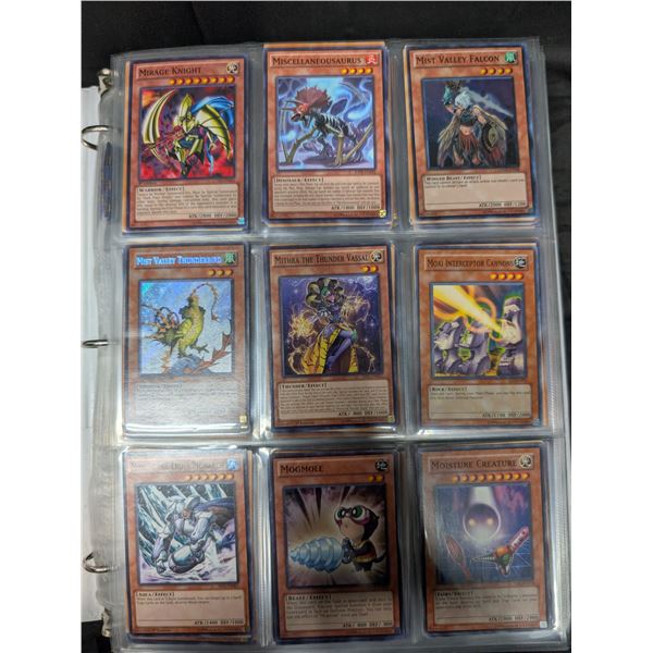Binder Full of Yu-Gi-Oh! Trading Cards (Older And Newer Sets) (NOT ALL CARDS ARE SHOWN) 25 Pages