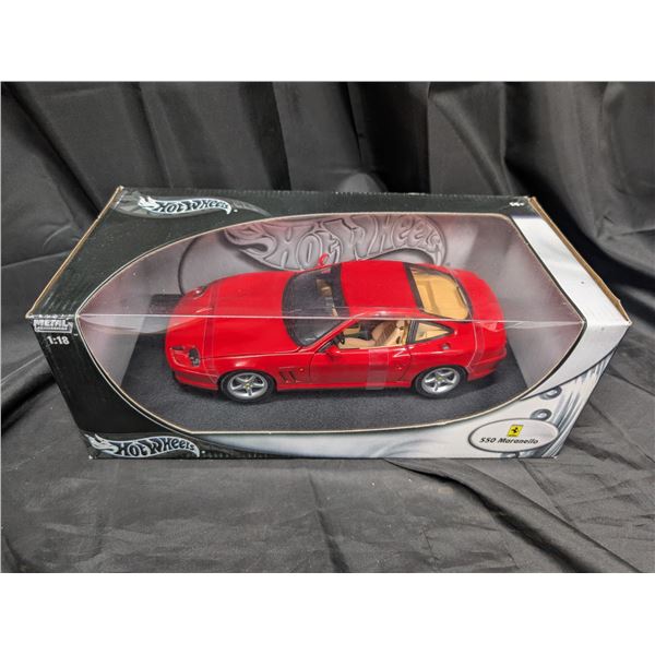 2002 Hot Wheels Metal Collection 550 Maranello 1:18 (Factory Sealed)