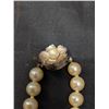 Image 3 : Kyoto Cultura "Pearls" 14KT Gold Look Clasp Hand Knotted