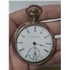 Image 2 : Pocket Watch - Elgin Natl Watch Co. U.S.A. Serial 8040246 - 17 Jewels - Perfect Running Condition.