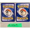 Image 2 : Pokemon holo cards: Roaring Moon & Caterpie (cannot verify authenticity)