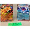 Image 1 : Pokemon 1/2 art holo cards: Charizard & Garchomp Shiny Cosmos (cannot verify authenticity)