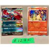 Image 1 : Pokemon JP holo cards: Roaring Moon & Charizard (cannot verify authenticity)