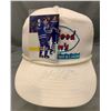Image 1 : Wendel Clark autographed hat & bonus hockey card