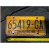 Image 1 : New York Plate 65419-GA Commercial.
