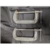 Image 1 : 2 Mastercraft 5 Inch C Clamps.