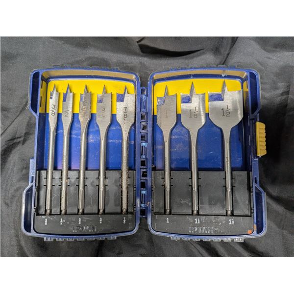 Irwin Wood Bits (8) 3/8" - 1 1/2"