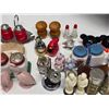 Image 3 : Lot of vintage salt and pepper shakers