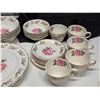 Image 3 : Set of confidence rose chinaware
