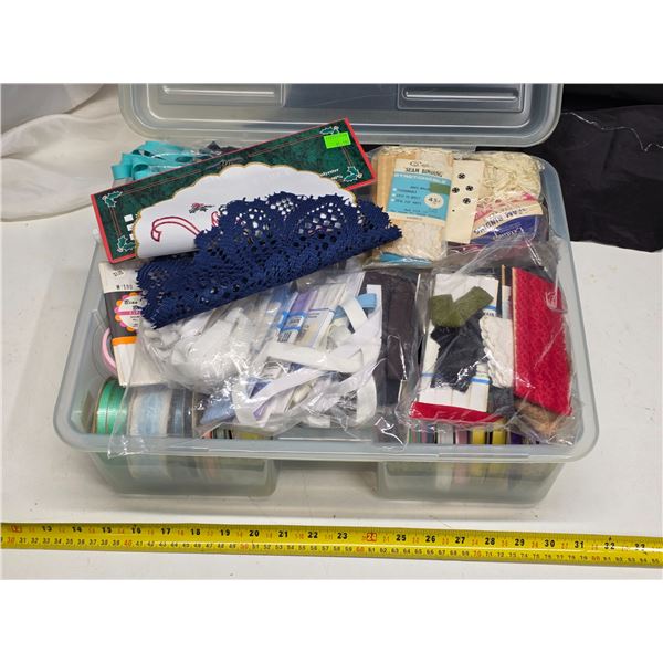 Lot of sewing supplies