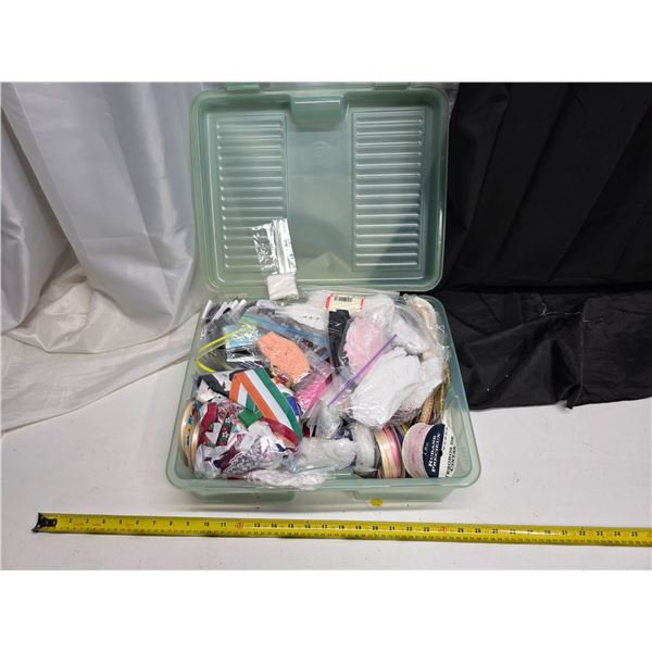 Lot of sewing supplies