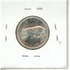Image 2 : 1967 Canadian 25 cent Coin. 80% Silver. MS-64