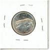 Image 2 : 1967 Canadian 25 cent Coin. 80% Silver. MS-63