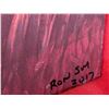Image 3 : FOLK ART by Ron Smallwood titled "BRIGHT SKY"