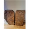 Image 1 : INDIGENOUS FACE CARVINGS
