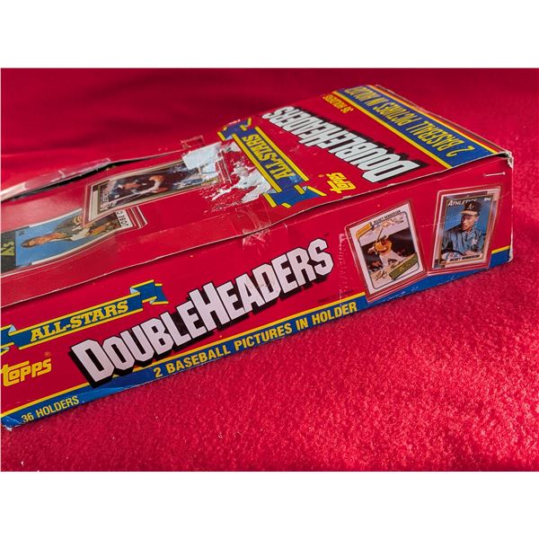 BASEBALL CARDS TOPPS DOUBLEHEADERS