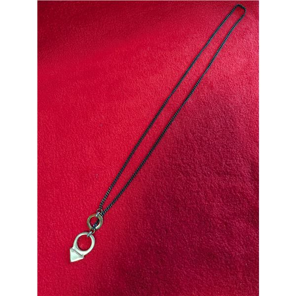 TANFOUK SHORT SPEAR PENDANT 15" NECKLACE