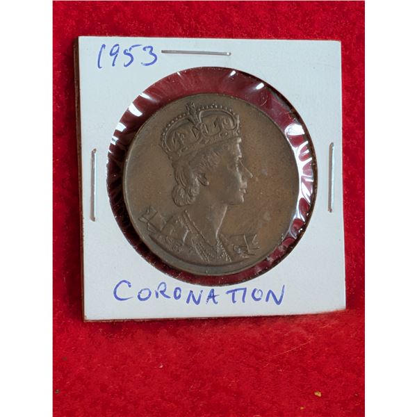 1953 Queen Elizabeth II Coronation medal