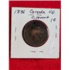 Image 1 : 1886 CANADIAN ONE CENT PIECE