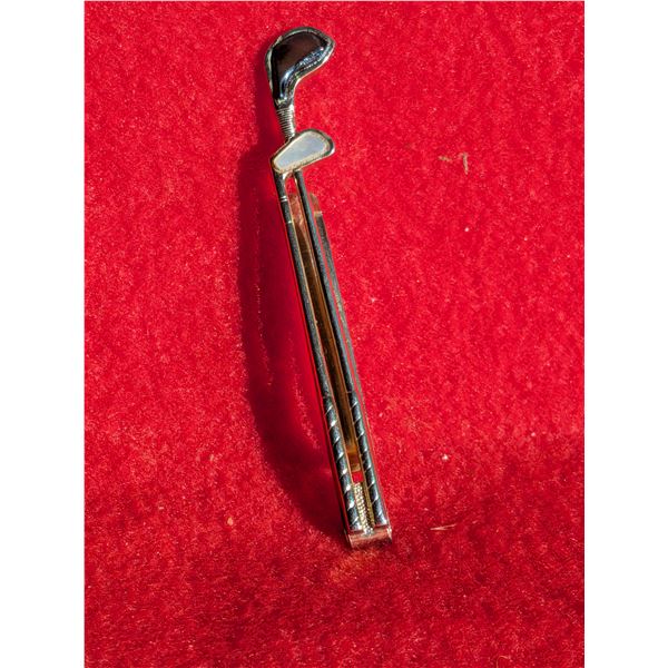 Golf - vintage Anson tie clip/bar