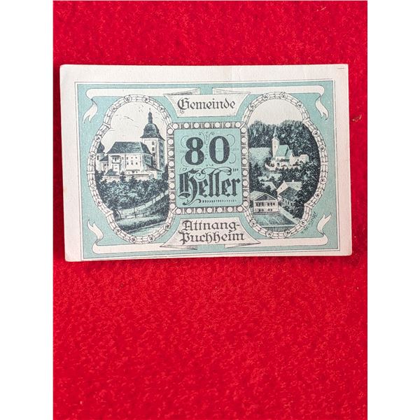 ANTIQUE 1920'S AUSTRIAN CURRENCY