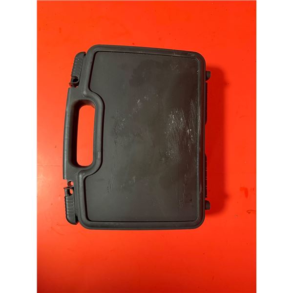 BLACK CARRYING CASE LOCKABLE removable foam insert