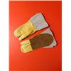 Image 1 : Leather welding gloves in tan Size 10